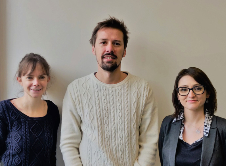 Marie Cheminant, Vincent Robert et Maela Marzin-Placial sont professeurs au collège Gérard Philipe, Massy.