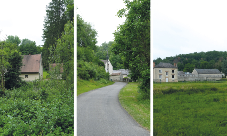 Vue sur les trois communes d’Abbéville-la-Rivière, d’Arrancourt et de Fontaine-la-Rivière. Action menée entre 2020 et 2021