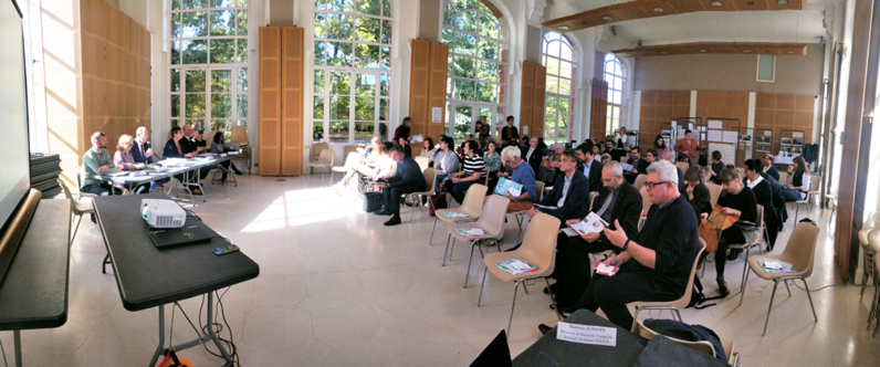 L'Assemblée générale du CAUE de l'Essonne à l'Orangerie de la Grange au Bois, Yerres.