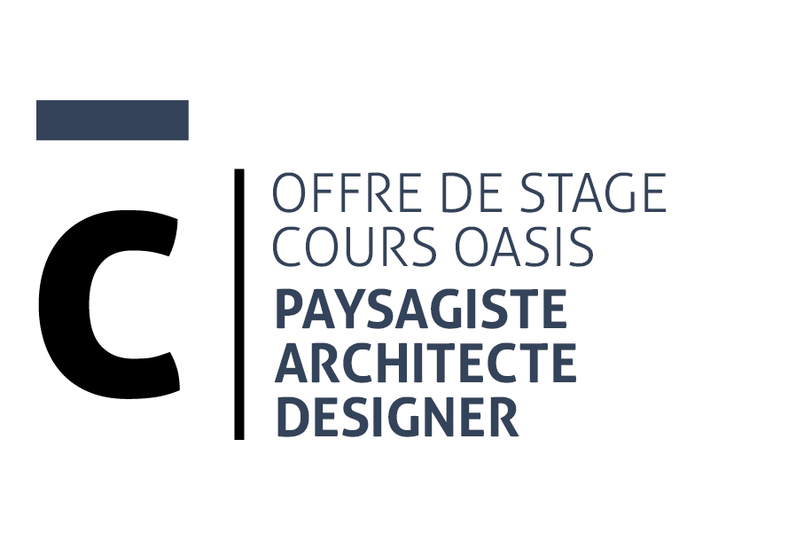 Offre de Stage “COUR OASIS” - Paysagiste, Architecte, Designer.