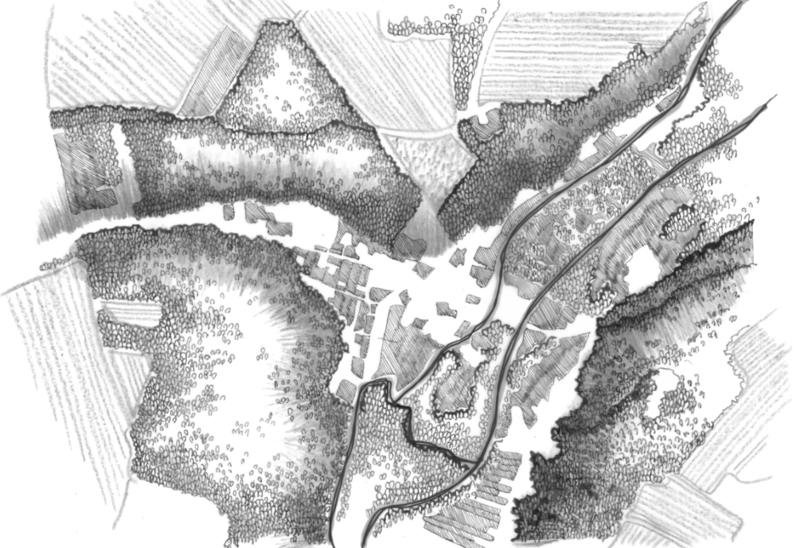 Cartographie de valorisation du cadre naturel de Chalo-Saint-Mars. Action menée entre 2022 et 2023