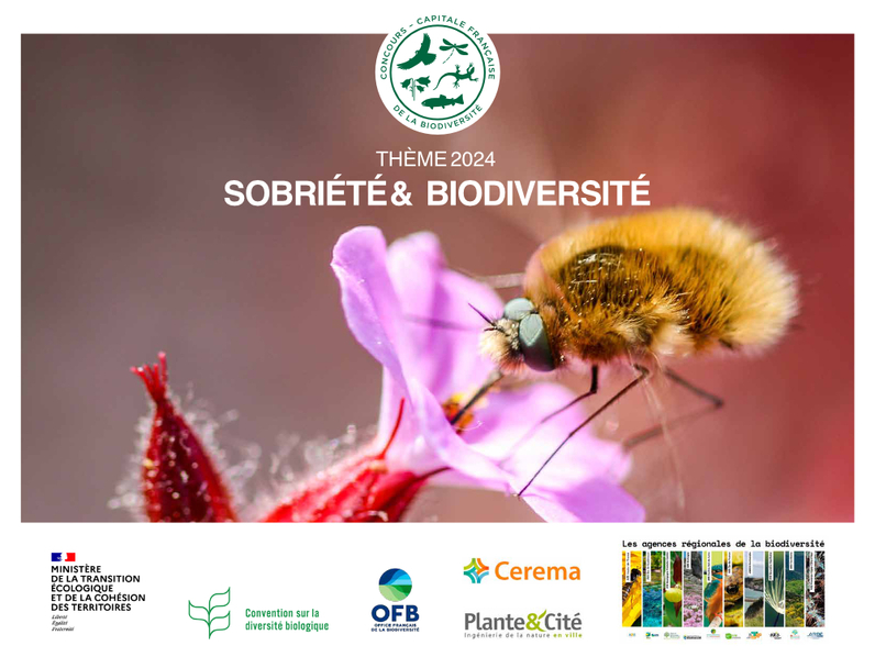 Le thème de cette année portera sur “Sobriété & biodiversité”