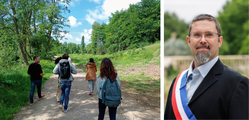 “L’équipe jeune et créative du CAUE 91 a su apporter un regard neuf et frais sur la ville et son environnement”