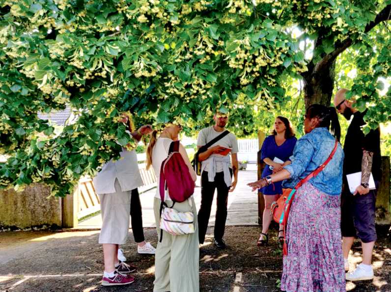 Au programme de l’atelier 1 : visite de terrain et construction d'une culture commune. Action menée en 2023