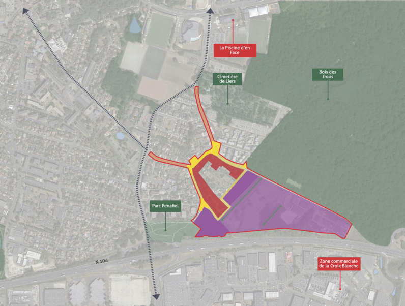 Comment préserver et valoriser le patrimoine urbain de Sainte-Geneviève-des-Bois ? Ici, le quartier de Liers - proposition d'une OAP sectorielle.