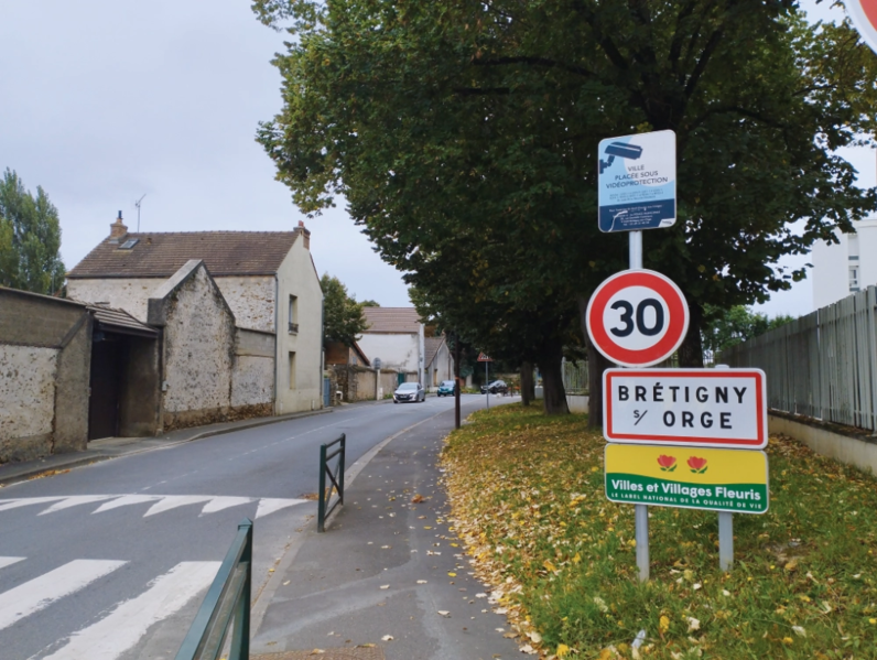Reconnaissance de terrain de la rue Salvador Allende, entrée historique de Brétigny-sur-Orge | Action menée en 2025