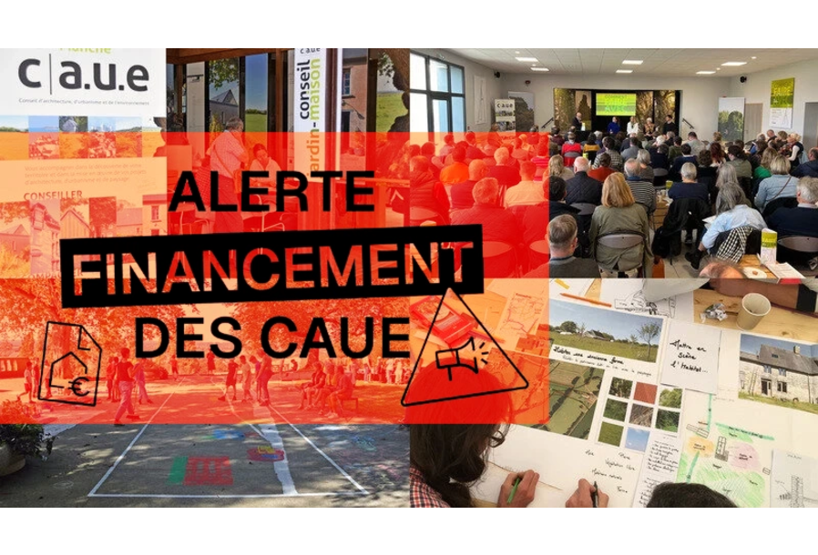 Mobilisation collective pour les CAUE : signez la pétition !