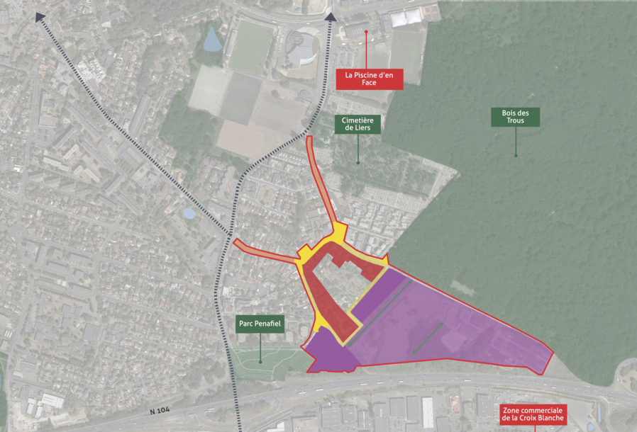 Comment préserver et valoriser le patrimoine urbain de Sainte-Geneviève-des-Bois ? Ici, le quartier de Liers - proposition d'une OAP sectorielle.