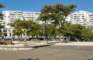 Place de la Résistance à Évry-Courcouronnes - Action menée depuis 2019