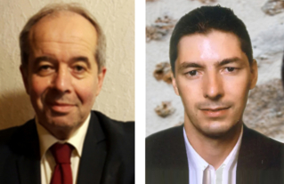 Patrick de Luca, maire de Chamarande et Olivier Lejeune,  adjoint au maire en charge du cadre de vie