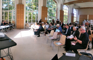 L'Assemblée générale du CAUE de l'Essonne à l'Orangerie de la Grange au Bois, Yerres.