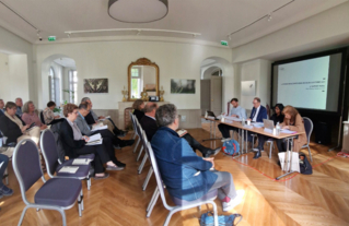 L'Assemblée générale du CAUE de l'Essonne au Domaine Départemental de Montauger à Lisses, le 05 octobre 2023.