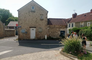 Vue depuis la place de l’église. Action menée en 2023 - 2024