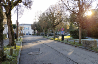 Vue des abords de la gare de Gif, depuis le bas de la Croix de Grignon | 2024
