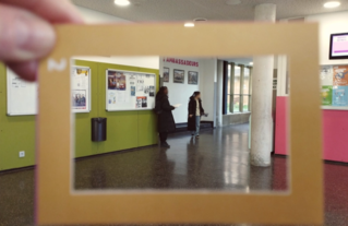 Les élèves réalisent un diagnostic du hall d'accueil : mesures, photos, analyse des points positifs et négatifs | 2025