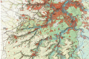 Une urbanisation qui s'allonge dans les vallées et déborde sur les plateaux