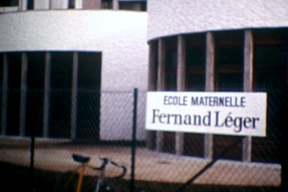 "Sur les banc de l'école" - École Fernand Léger