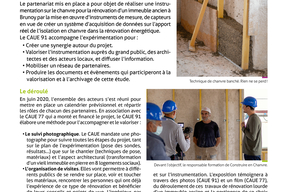 Fiche action, Brunoy, instrumentation d’une rénovation d’immeuble ancien en matériaux biosourcés - pg2