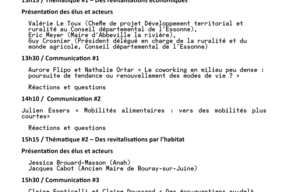 “Habiter les campagnes urbaines :  retour et renouveau” Acte 1 : Les formes de revitalisation. Séminaire du 29 janvier 2021 - pg2