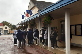 Première visite des étudiants de l'ENSAPM à Ballancourt-sur-Essonne.