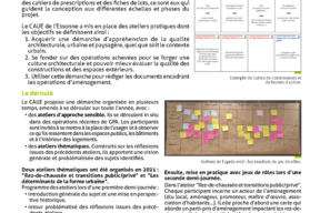 Fiche action, ateliers sur la qualité architecturale dans les opérations d’aménagement. Une mise en pratique par le jeu - pg2