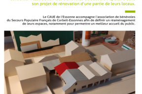 Fiche action | A Corbeil-Essonnes, conseiller l’association des bénévoles du Secours Populaire dans son projet de rénovation d’une partie de leurs locaux. pg1