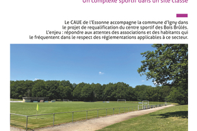 Fiche action, à Igny, un complexe sportif dans un site classé - pg1