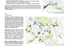 Fiche action, Les lisières agri-urbaines de Grand Paris Sud, comment faire naître la matrice d’un territoire. pg2