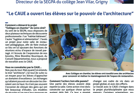 Entretien avec Stéphan Milhau, directeur de la SEGPA du collège Jean Vilar à Grigny