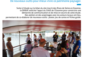 Fiche action et entretien, les rives de la Seine en Essonne, un site inscrit. Avec Marie-Lise Vautier - pg01