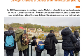 Fiche action - À Corbeil-Essonnes, un Projet Artistique et Culturel en Territoire Éducatif (PACTE) - pg01