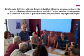 Fiche action, à Angerville, bâtir des intentions et des projets durables pour la ville de demain - pg01