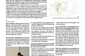 Fiche action - À Morangis, repenser l’aménagement du parc Saint-Michel autour de la biodiversité - pg2