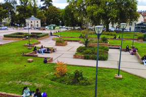 La place Davout aujourd’hui.