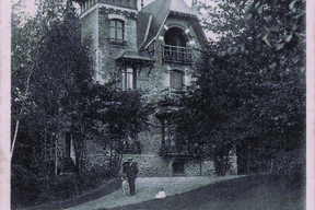 Les maisons de villégiature du parc Beauséjour, carte postale ancienne