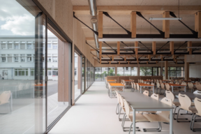 Vue de l'intérieur de la salle élémentaire