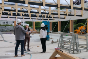 Visite du chantier, juillet 2024