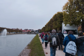 Les participants à la découverte du lac de Château Frayé à Vigneux-sur-Seine