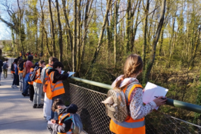 Initiation au croquis de paysage et découverte de la géologie du plateau de Saclay à la carrière de la Troche.