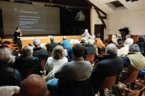 Moment collectif de restitution des ateliers de travail