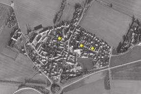 Localisation des 3 sites sur le périmètre de la commune