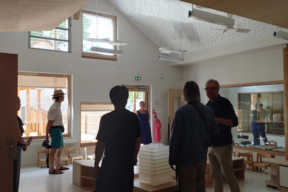 Wissous - Crèche Les Petits Loups - MOA ville de Wissous - MOE SCOP fair - une des pièces de vie des enfants - visite juillet 2026