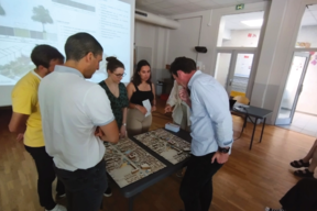 La phase “diagnostic” s'est poursuivie avec un atelier de travail en salle.