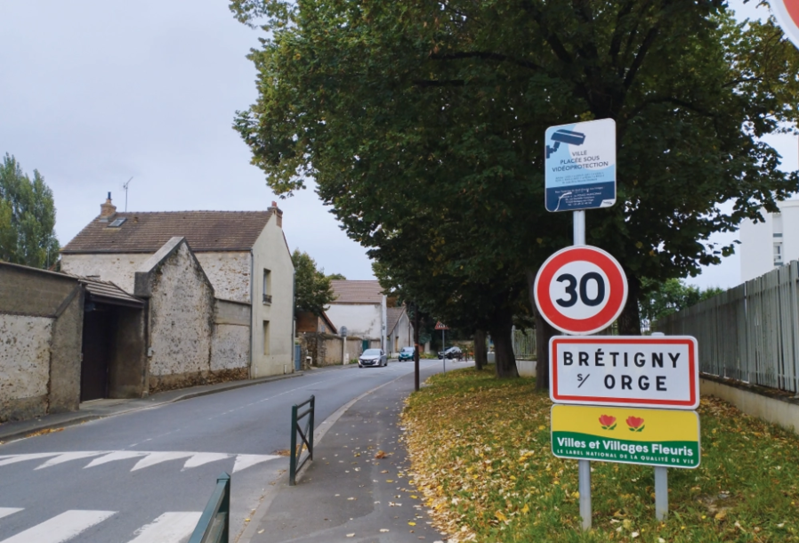 Reconnaissance de terrain de la rue Salvador Allende, entrée historique de Brétigny-sur-Orge | Action menée en 2025