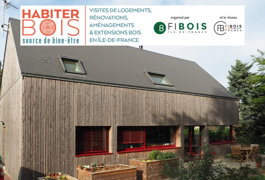 “Maison Dou”, fabriquée avec des matériaux biosourcés à Pecqueuse