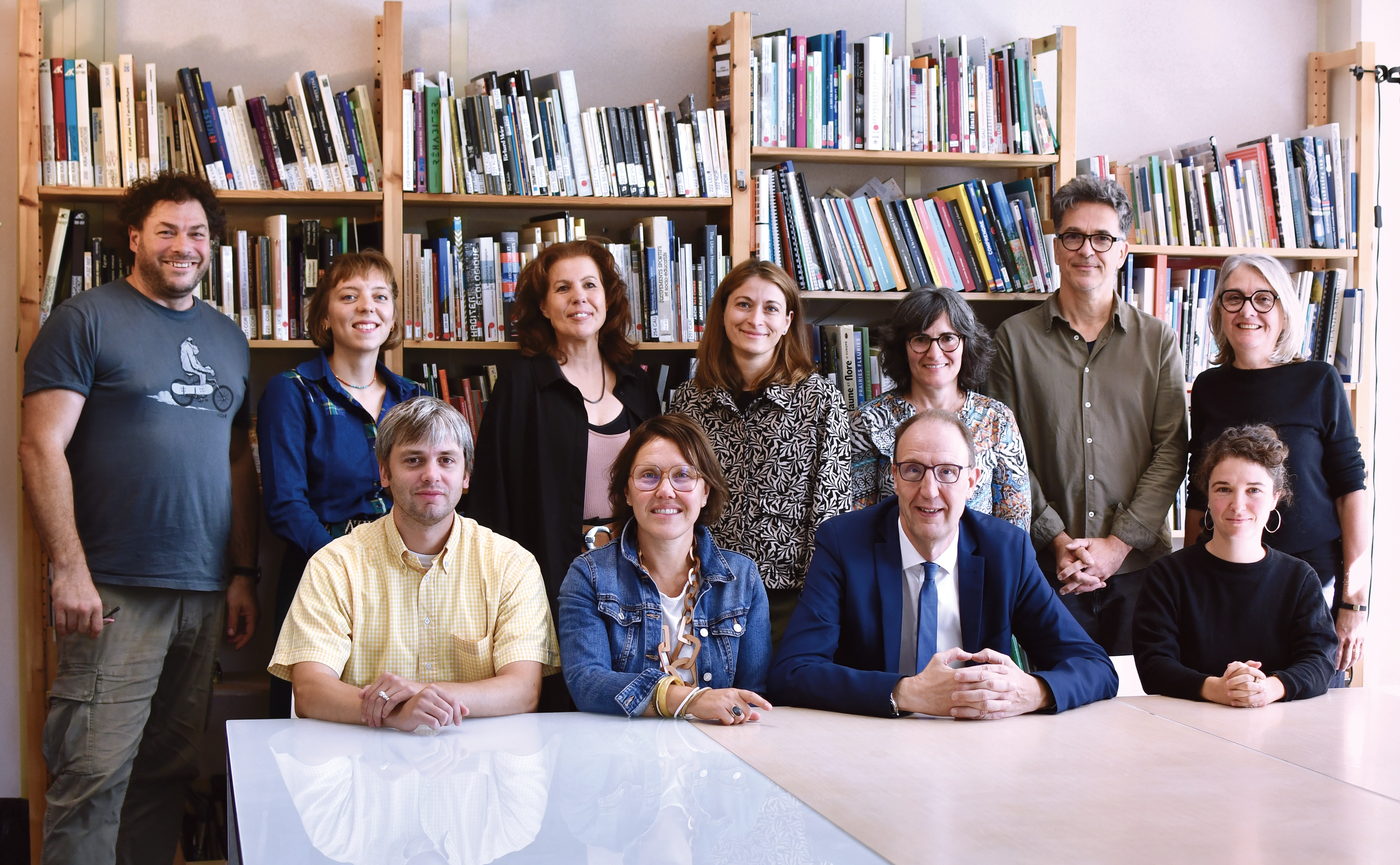 L'équipe du CAUE de l'Essonne en 2025